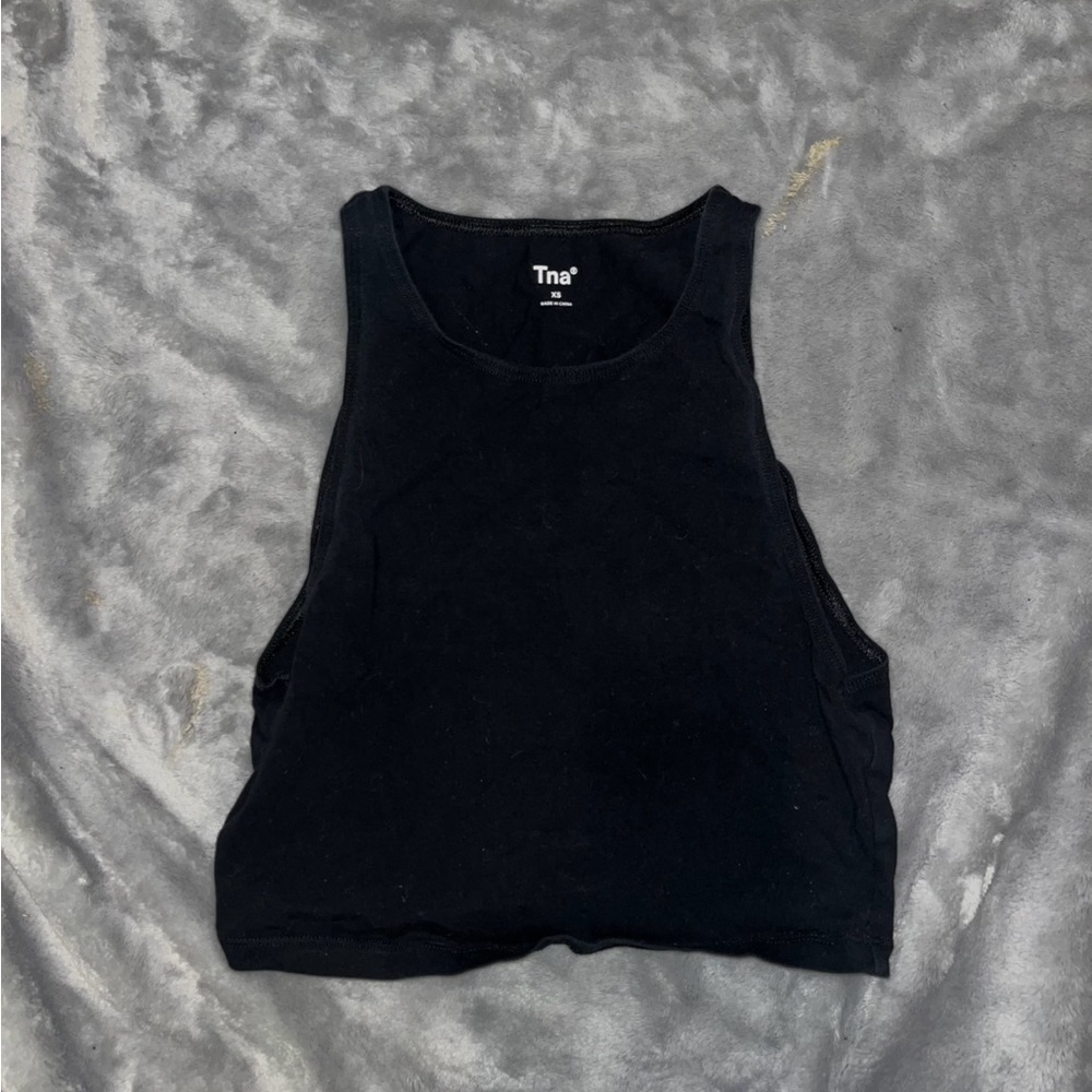 Aritzia Tna Black Tank Top